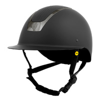 Equinavia Crown MIPS Helmet - Black/Gunmetal