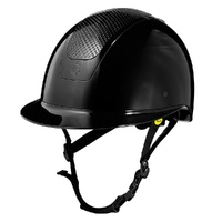Equinavia Crown Glossy MIPS Helmet - Glossy Black