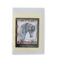 Christmas Card - Jenny Pride Equine Fine Art - Presence