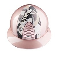 KEP Helmet Chromo 2.0 Diamond Pink, Leather Front Pegasus