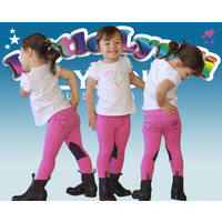 Little Lyndi Kids Lolly Pink/Purple Jodhpurs - Sizes 0-3
