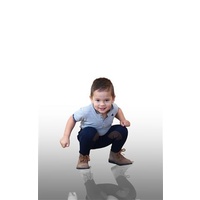Little Lyndi Kids Navy/Chocolate Jodhpurs - Sizes 0-3