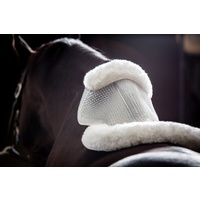 Acavallo Just Gel Lambswool Half Pad - White