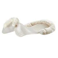 Acavallo Just Gel Lambswool Rear Riser Half Pad