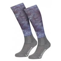 LeMieux Glacé Sock Navy