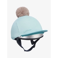 LeMieux Pom Pom Hat Silk [Colour: Aqua/Lagoon]