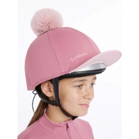LeMieux Pom Pom Hat Silk [Colour: Peony/Blossom]