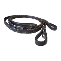 McAlister Brown Laced Reins