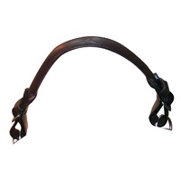Rolled Leather Monkey Grip