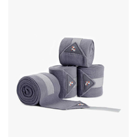 Premier Equine Polo Fleece Bandages - Grey