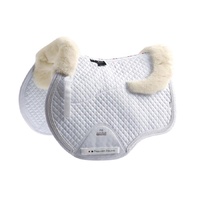 Premier Equine Pony Merino Wool Half Lined European GP/Jump Square - White/Natural