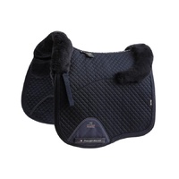 Premier Equine Pony Merino Wool Half Lined European Dressage Square - Navy/Navy