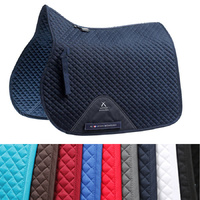 Premier Equine Plain Cotton GP/Jump Square Saddle Pad