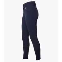 PEI Sophia Ladies Full Seat High Waist Riding Breeches - Navy