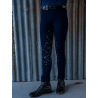 Peter Williams Children's Mystical Gel Seat Pull-On Jodhpurs - Navy