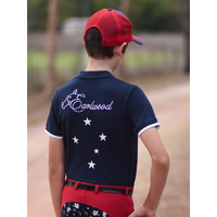 Earlwood Kids Polo Shirt - Navy & Stars