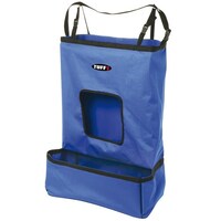 Hay Bag Feeder w/Grain Trough - Blue