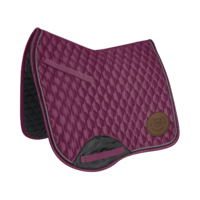 Waldhausen Dressage Grenoble Saddle Pad - Cranberry