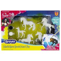 Breyer Activity Horse Crazy Colourful Breeds Paint Kit