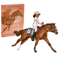 Breyer Freedom Cheryl White & Jetolara Horse & Book Set