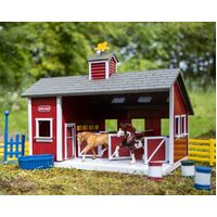 Breyer Stablemates Red Stable Set