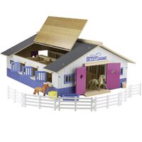 Breyer Stablemates Farms Deluxe Stable Playset