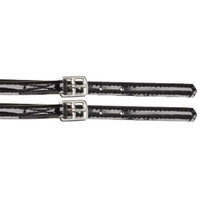 Zilco Patent Stirrup Straps 75cm - Black