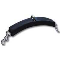 Soft Gel Curb Chain Guard Black
