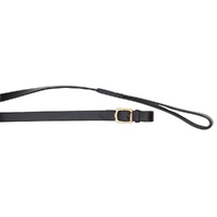 Leather Lead - Brass Buckle Havana