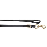 Leather Lead Rope with Brass Snap