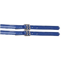 Zilco Patent Stirrup Straps - Blue (16-75cm)