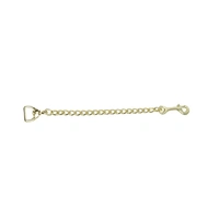 24" Brass Plate Chain
