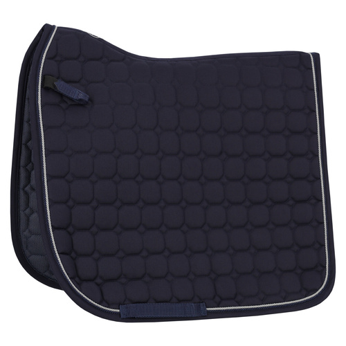 QHP Firenze Dressage Saddle Pad - Navy