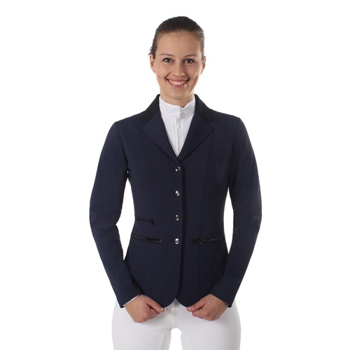 QHP Competition Jacket Juliet - Navy Blue