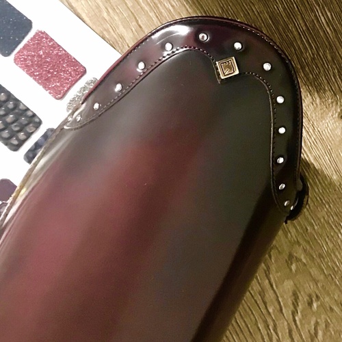 DeNiro Swarovski Rondine Dressage Boots