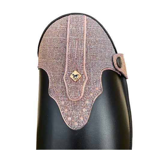 DeNiro Pink and Rose Gold America Long Boots