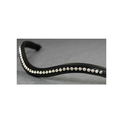 Flexible Fit Swarovski Crystal Wave Browband