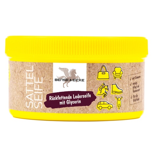 Bense & Eicke Saddle Soap with Sponge 250 ml
