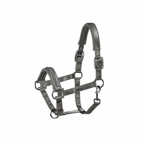 Eskadron Classic Sports Doublepin Satin Halter - Steel Grey