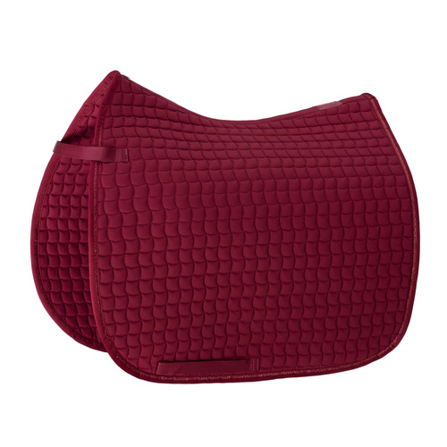 Eskadron  Classic Sports Cotton Dressage Saddle Pad  - Rustic Red