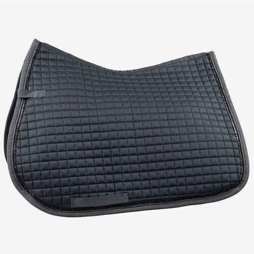 Horze Brighton All Purpose Saddle Pad-Pony or Full, Magnet Grey