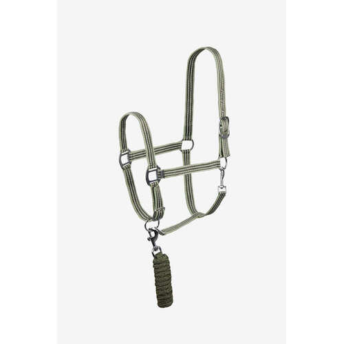 Horze Munich Halter & Lead Set - Olivine Green