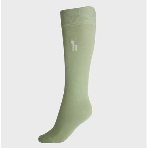 Horze Bamboo Riding Socks - Foam Green