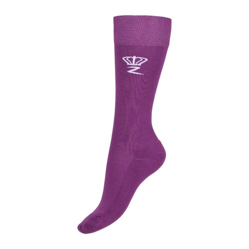 Horze Junior Abby Bamboo Socks - Arty Purple