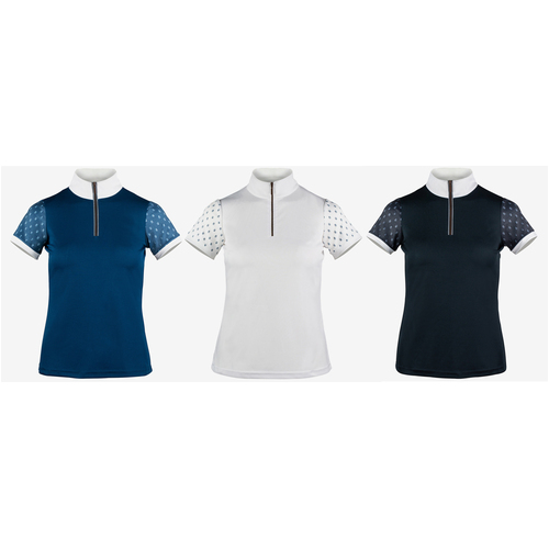 Horze Paige Women's Short Sleeve Show Shirt - Size: 42 (AU 14) only