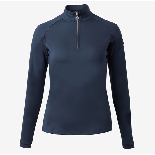 Horze Carolina Women's LS Training Shirt - Dark Navy