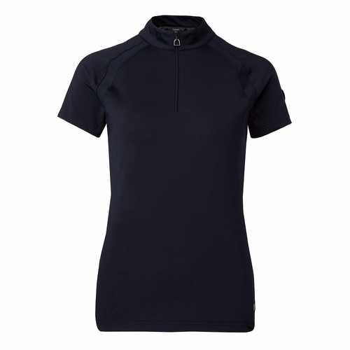Horze Mia Women's Short Sleeve Training Shirt - Dark Navy