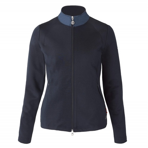B Vertigo Linnea Women's Jacket with High Collar - Dark Navy