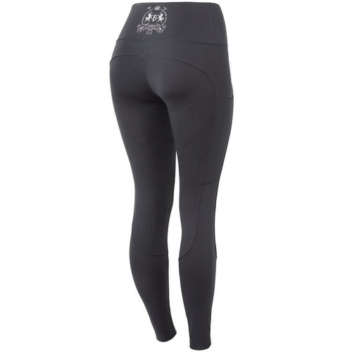 B Vertigo Lara Women's High Waist Full Seat Tights - Dark Navy