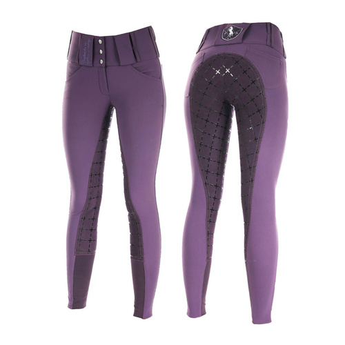 Purple Horze Desiree FS Breeches - Size 6 only